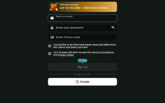 Goldzino Login and Registration