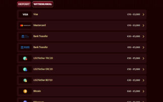 Casoola Withdrawal Methods