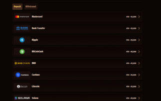 Westace Deposit Methods