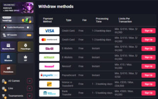 Woo Withdrawal Methods