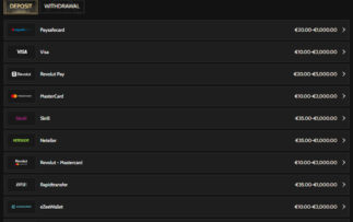 Godz Deposit Methods