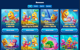 Spinfin Casino Bonuses